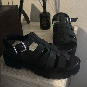 Seychelles On The Road- Chunky Boheme Strapy Sandal